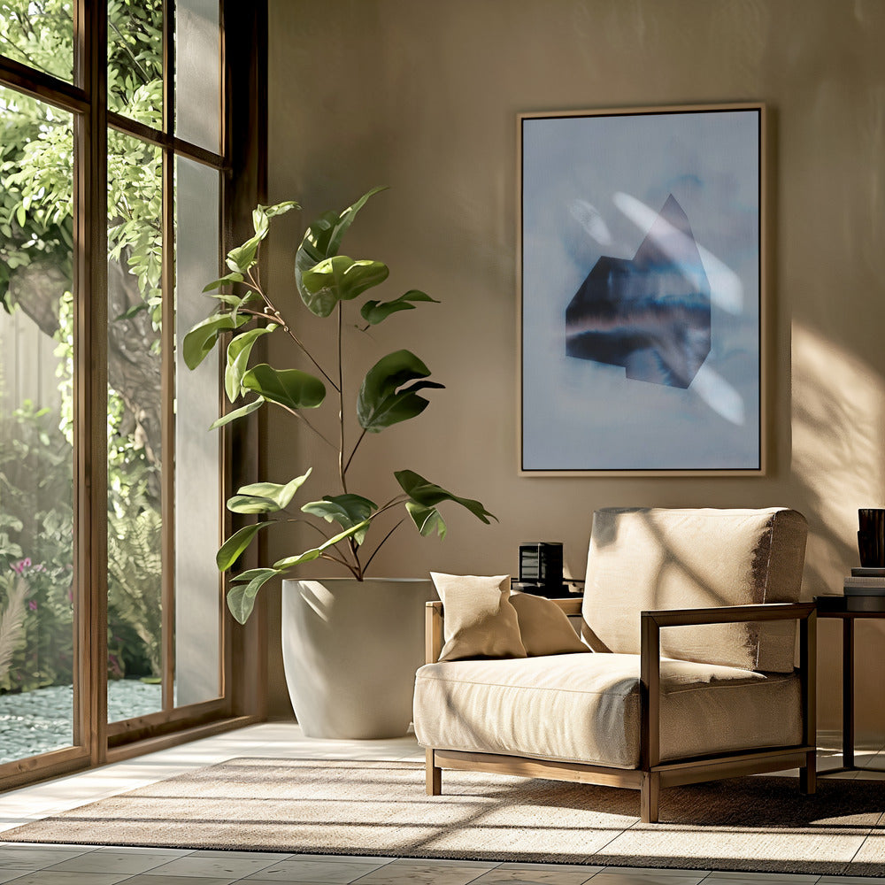 Geometrische Formen mit sanften Farbverläufen | Poster