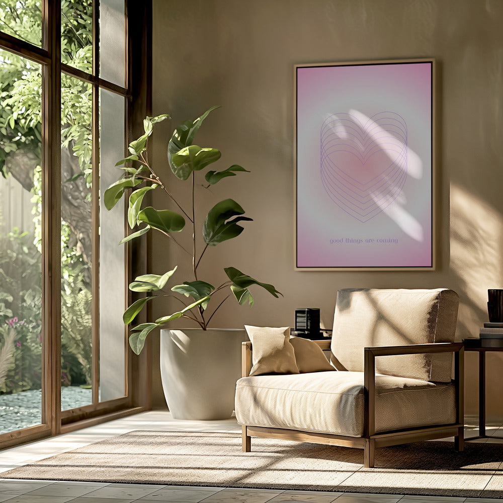 Positive Stimmung voraus | Poster