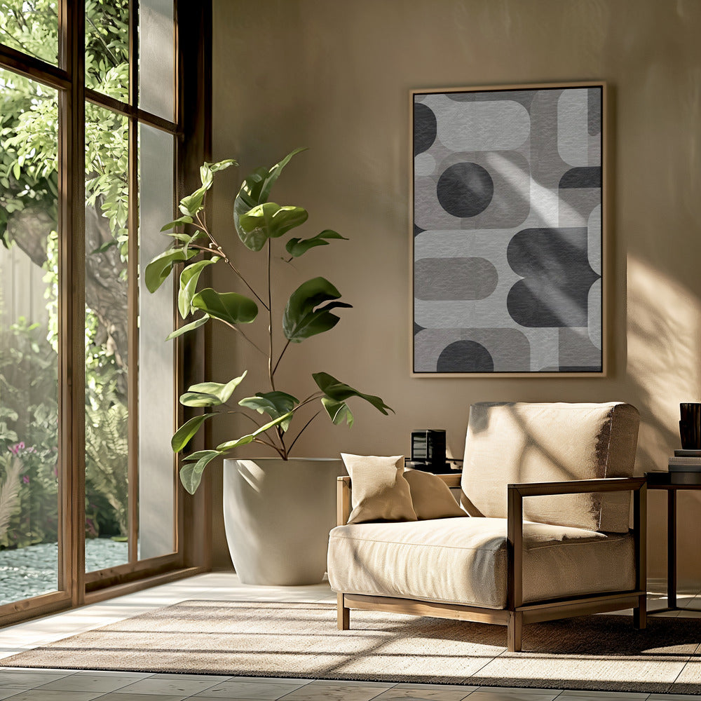 Modernes geometrisches Muster | Poster