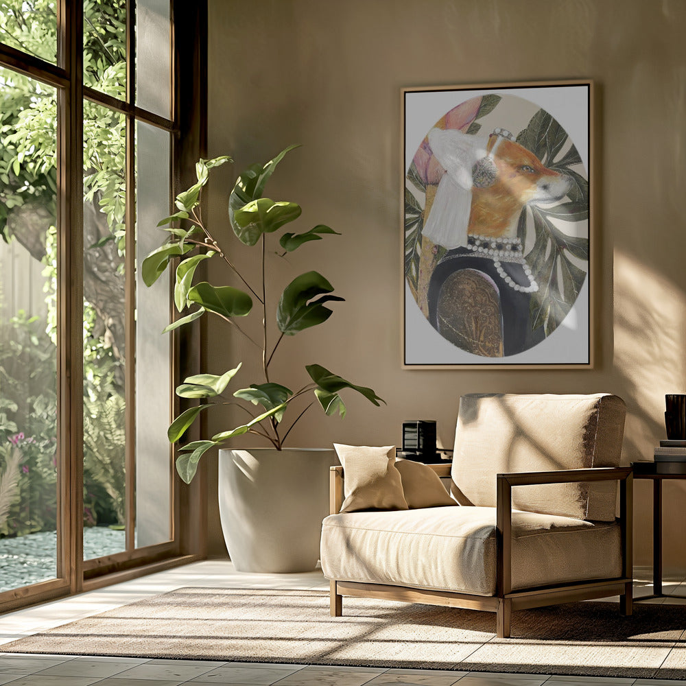 Fuchs im Renaissance-Gewand | Poster