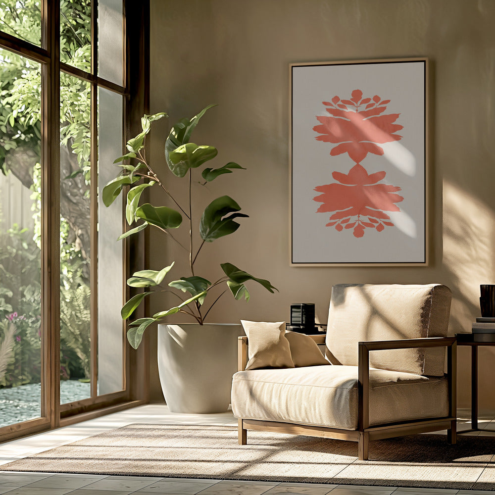 Symmetrische Blüte | Poster