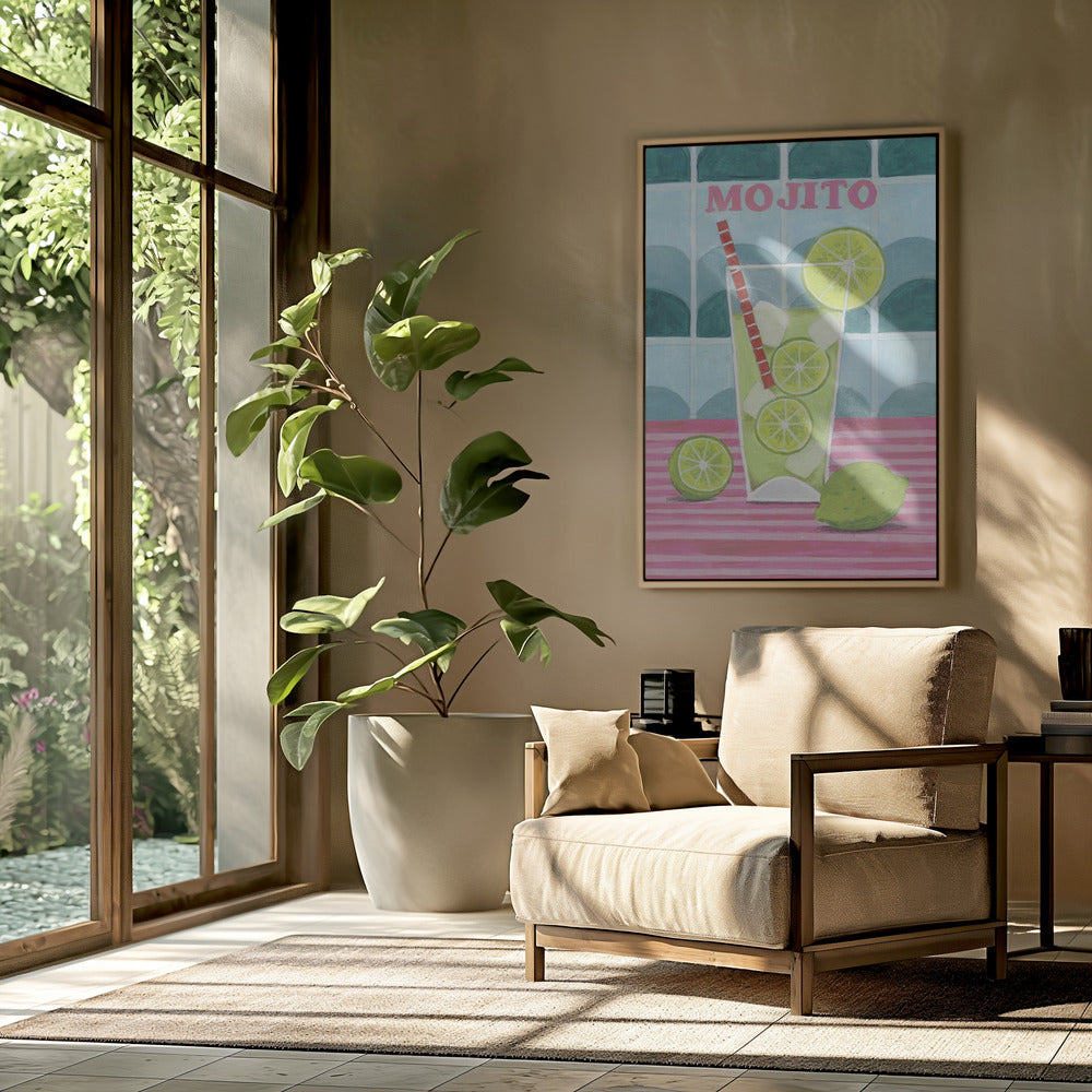 Ein Glas Mjito | Poster