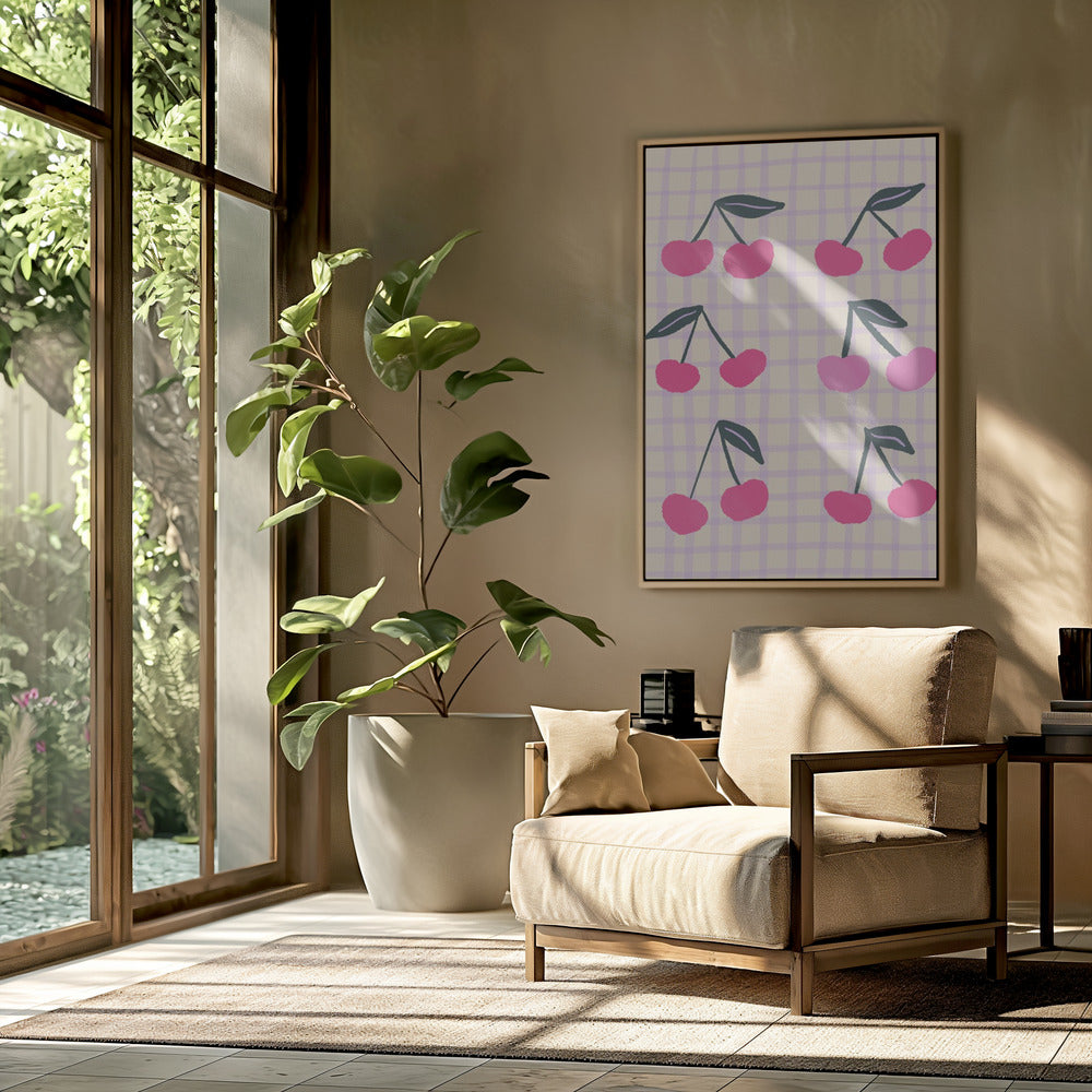 Pink Cherry Delight | Poster
