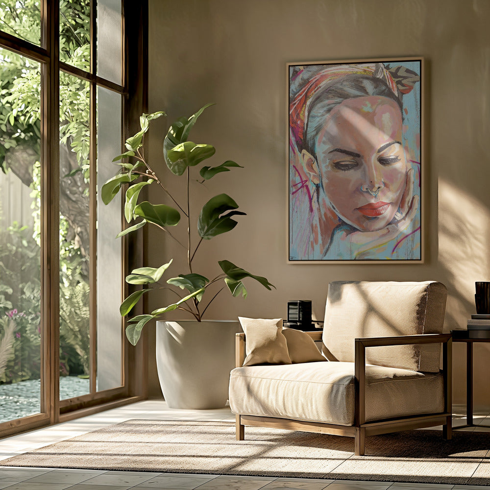 Stilvolle Frau | Poster