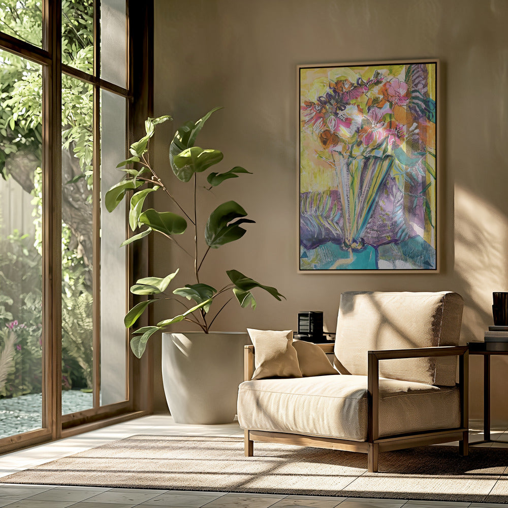 Vibrant Bloom Dance | Poster