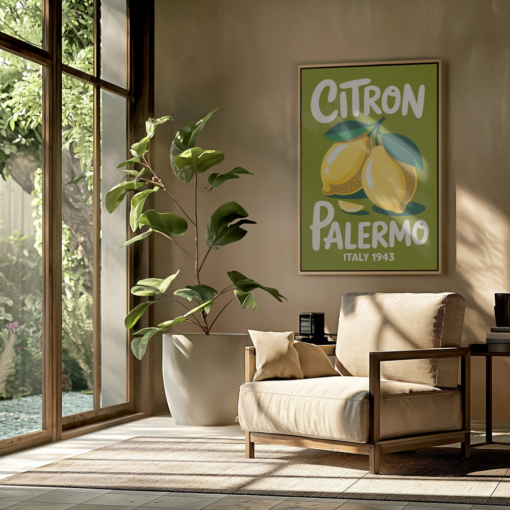 Zitronenernte | Poster
