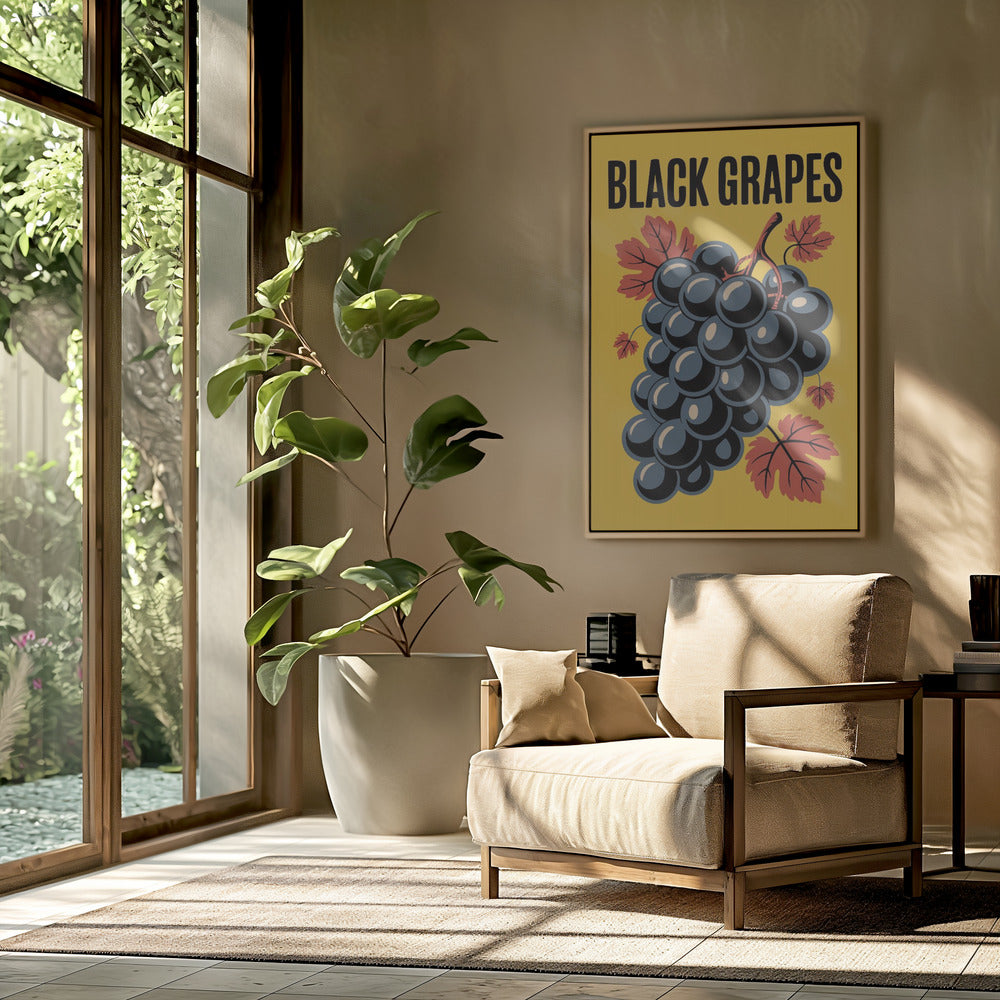 Grapes & Leaves | Poster