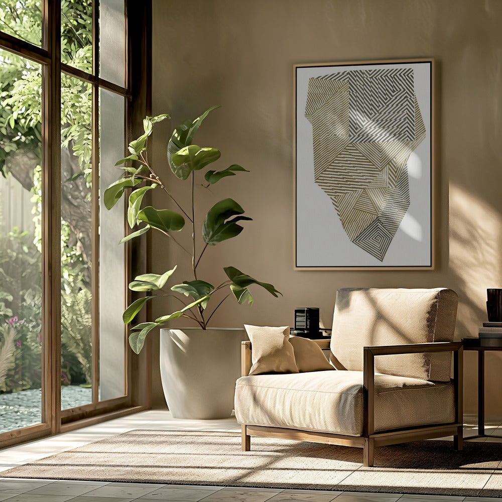 Polygonal shape II. | Poster