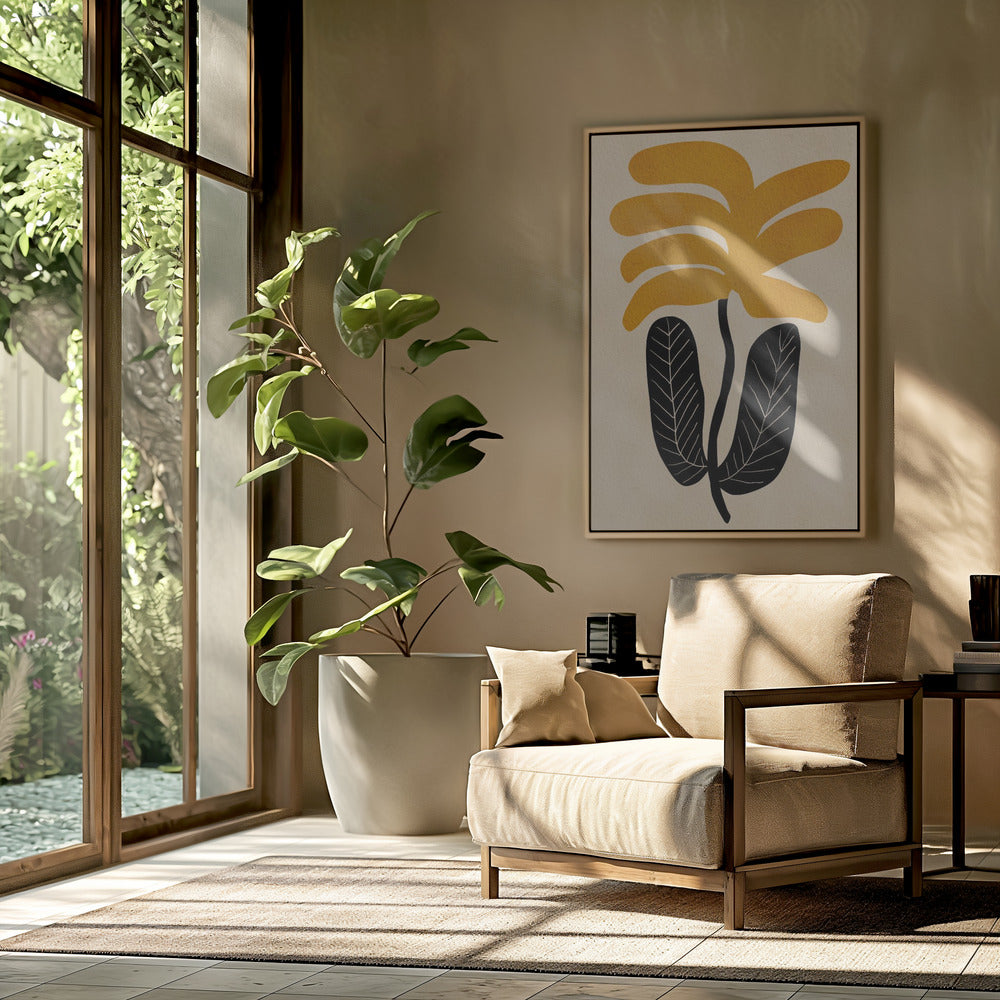 GELBE Blumenblume | Poster
