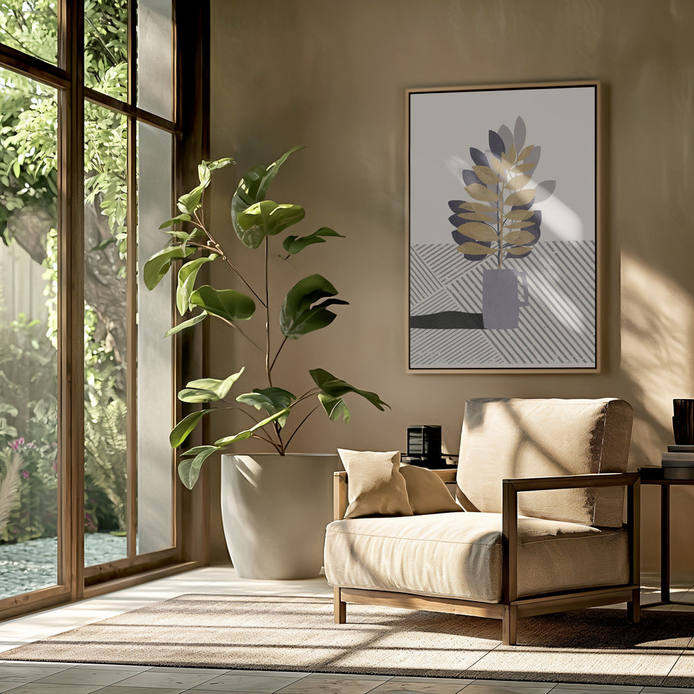 Vase A von Catsanddotz, 5 bis 7, 76,2 x 106,7 cm, L | Poster