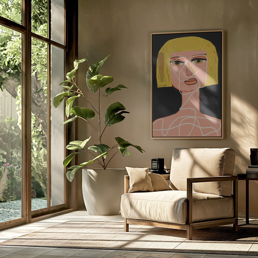 Gefesselte Frau Tangled | Poster