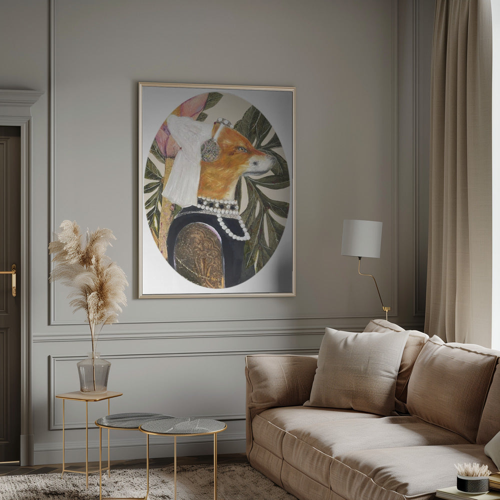 Fuchs im Renaissance-Gewand | Poster