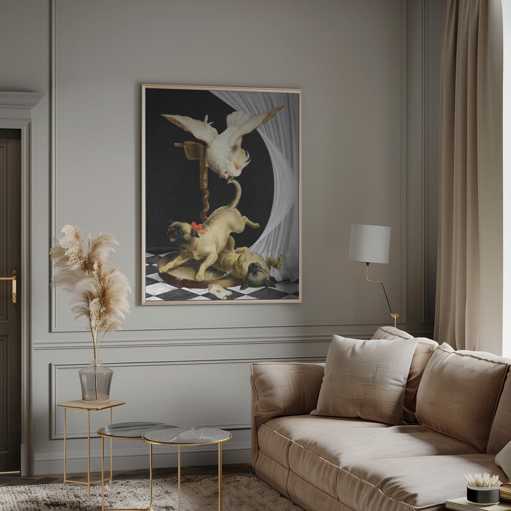 Lebendige Szene eines Vogels | Poster