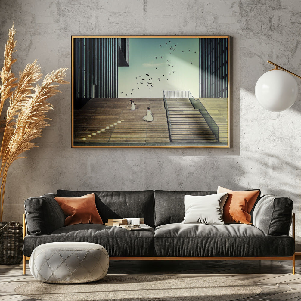 Frei wie ein Vogel... | Leinwand