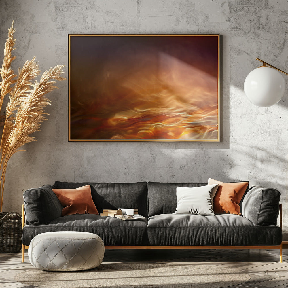 Brennendes Wasser | Leinwand