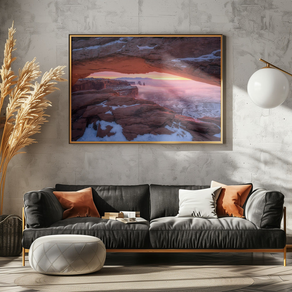 Der Moment kurz vor Sonnenaufgang | Poster