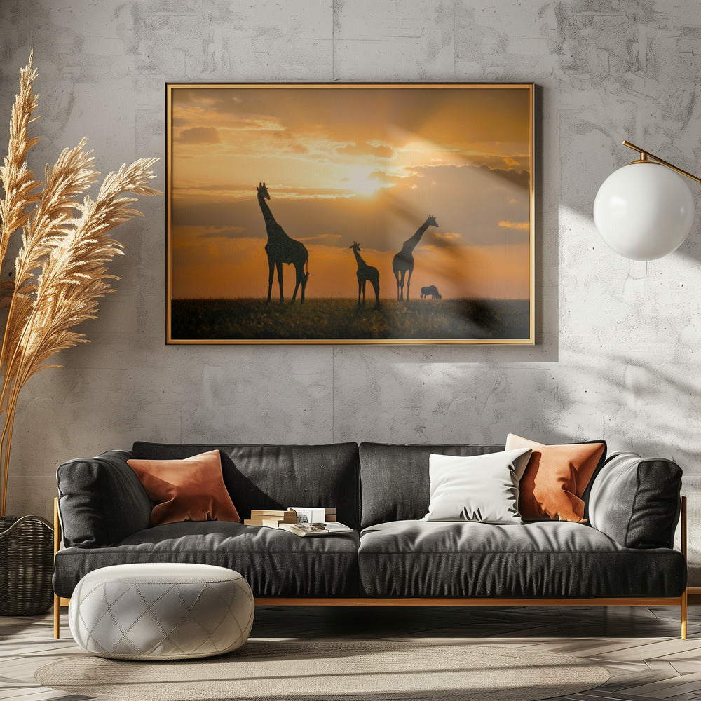Goldenes Afrika | Poster