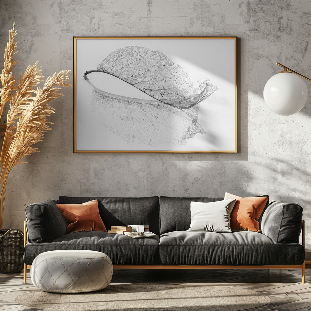 Das alte Blatt | Leinwand
