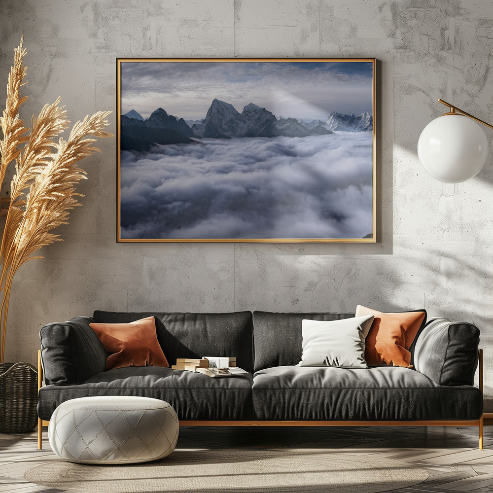 Wolkenfluss | Poster