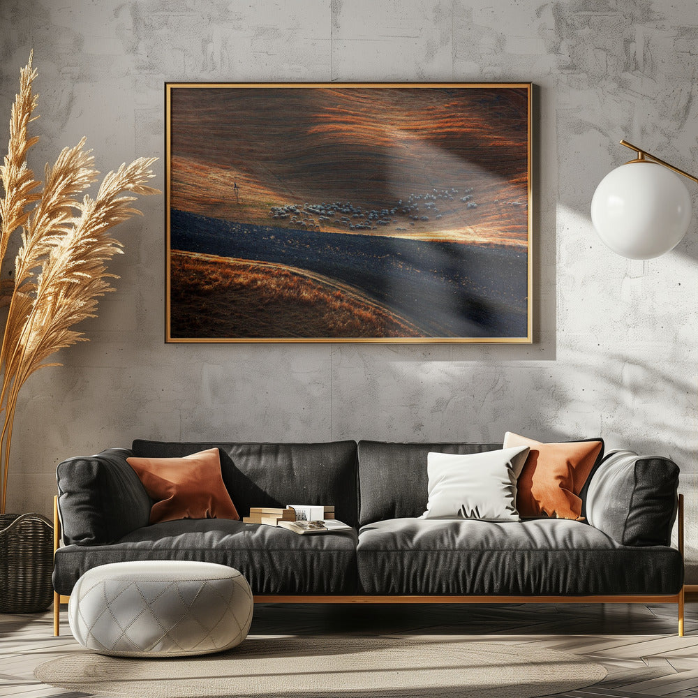 Il gregge 3 | Leinwand