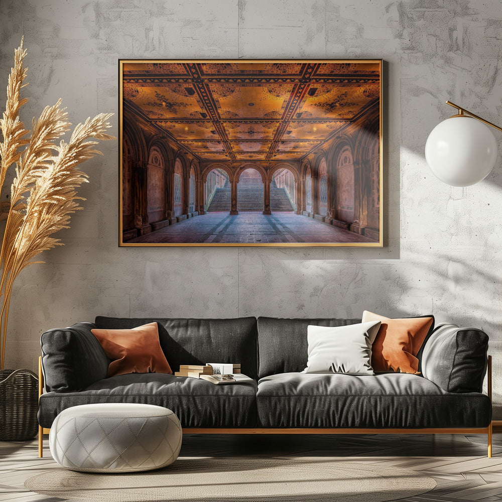 Ein Spaziergang im Park | Poster