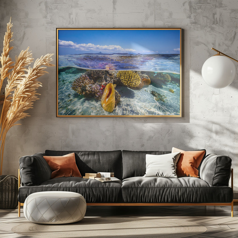 Lagunenleben | Leinwand