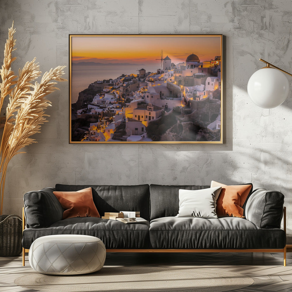 Calispera Santorini | Leinwand