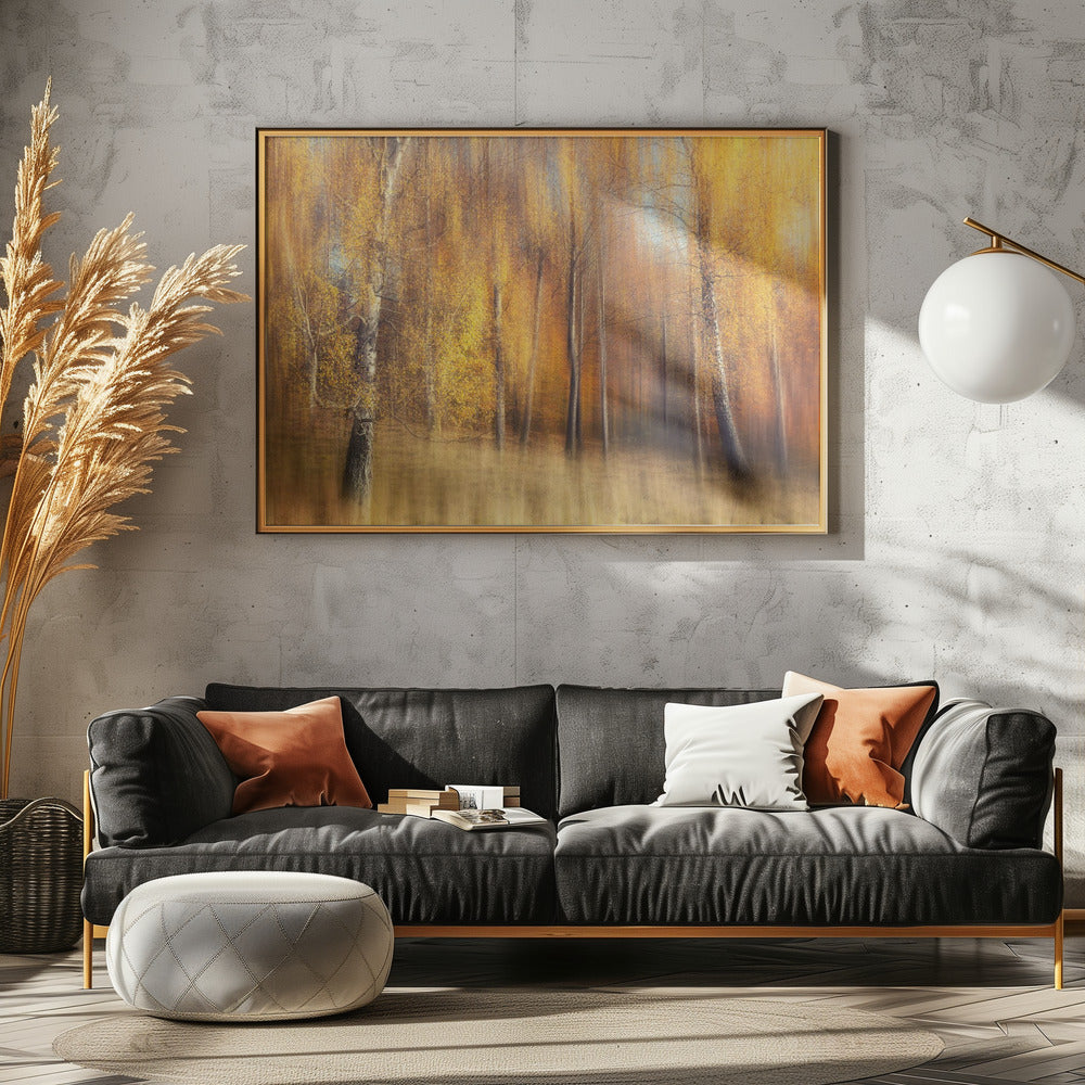 Herbstbirken | Poster