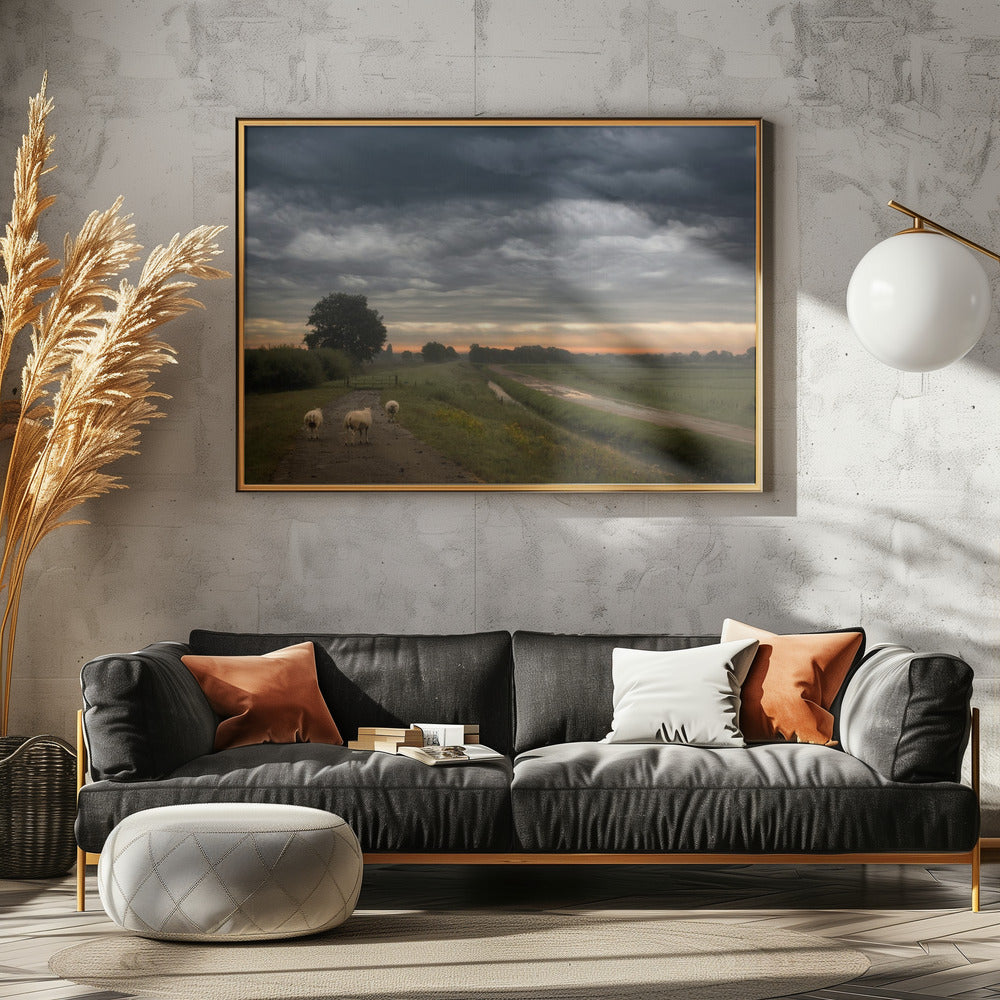 Wehende Wolken | Poster