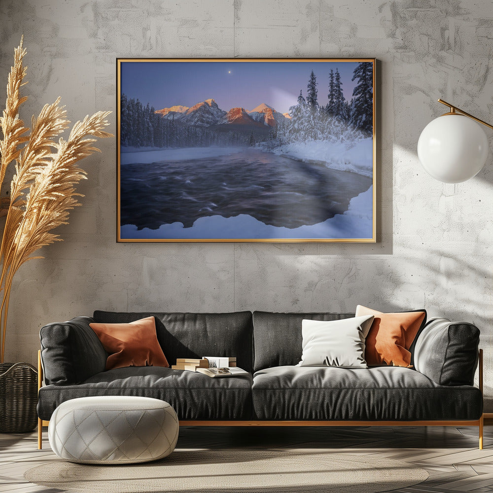 Winter Canadian Rockies | Canvas