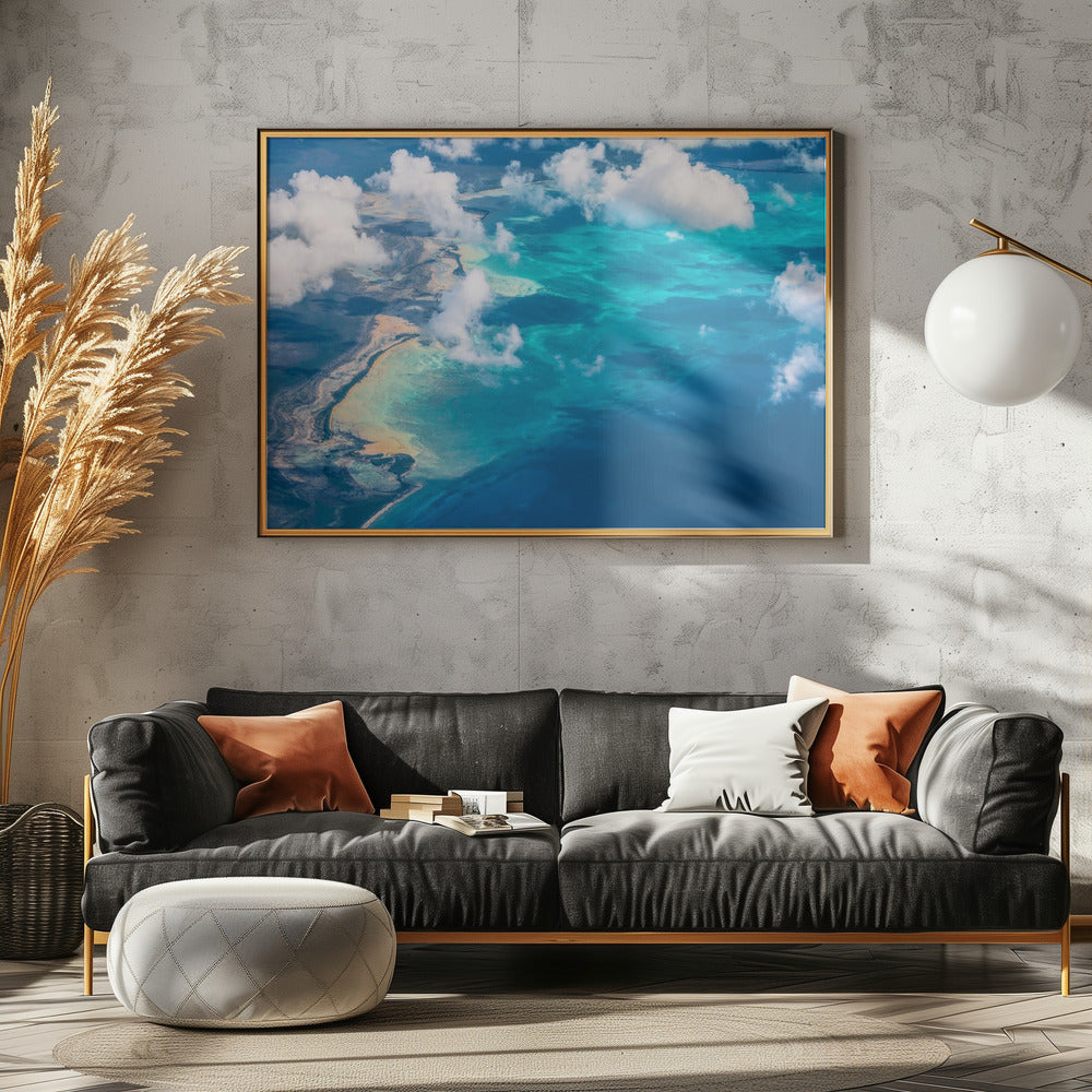 Sandstrand trifft Meer | Poster