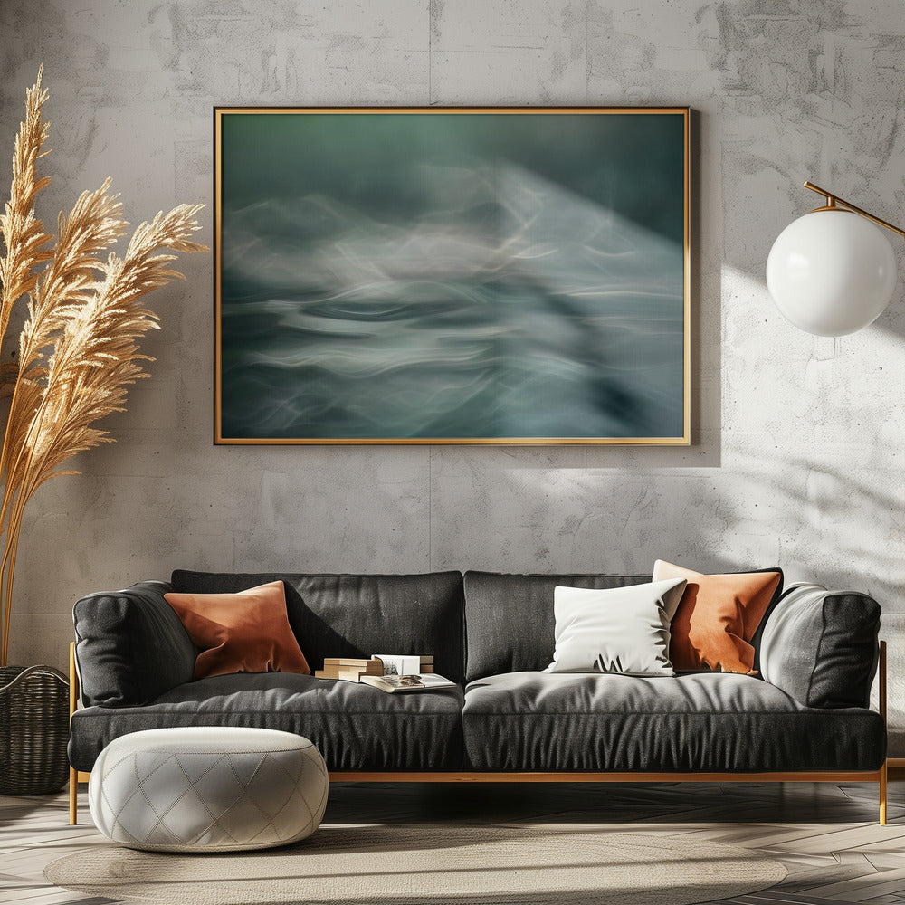 Nordische Winterlichter | Leinwand