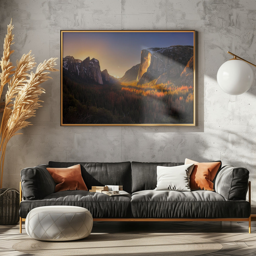 Yosemite Firefall | Leinwand