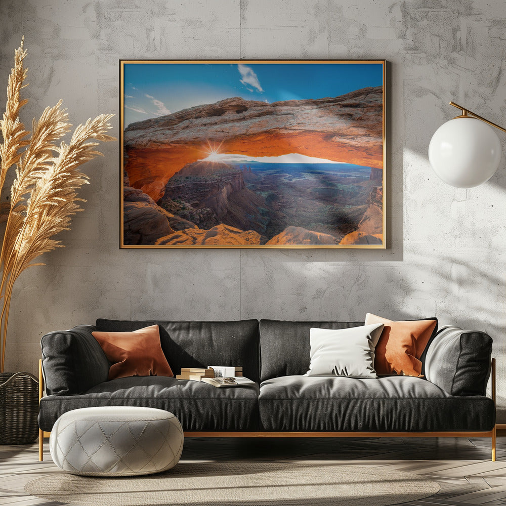 Sonnenaufgang am Mesa Arch | Leinwand