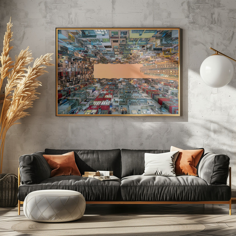 Überfüllte Räume | Leinwand