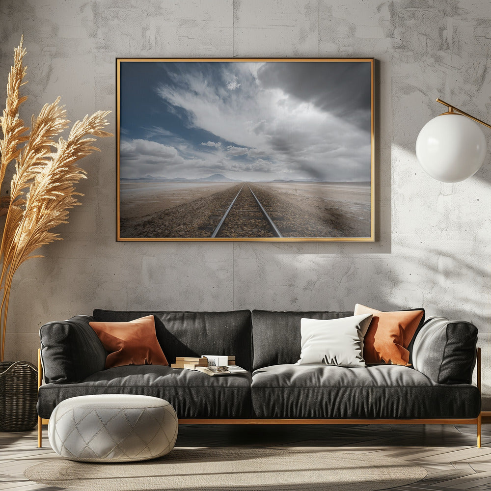 der lange Weg | Leinwand