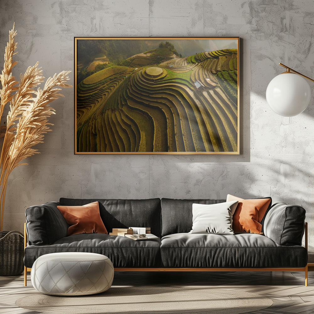 mu cang chai - vietnam | Leinwand