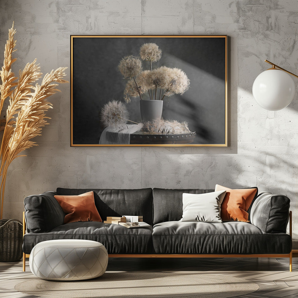 Dandelion Seed Pod | Canvas