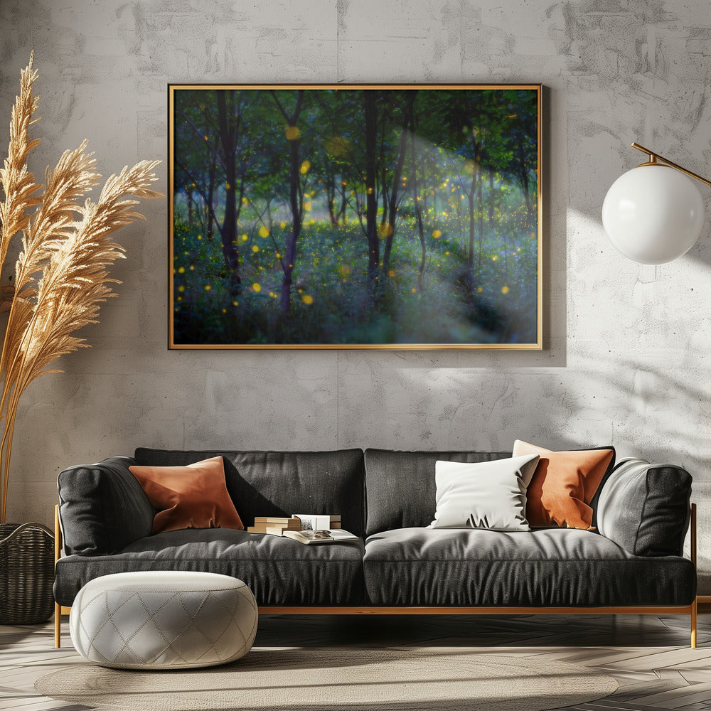 Magische Glühwürmchen | Poster