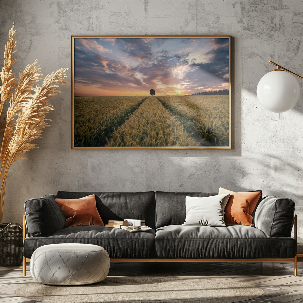 Feld der Träume | Leinwand