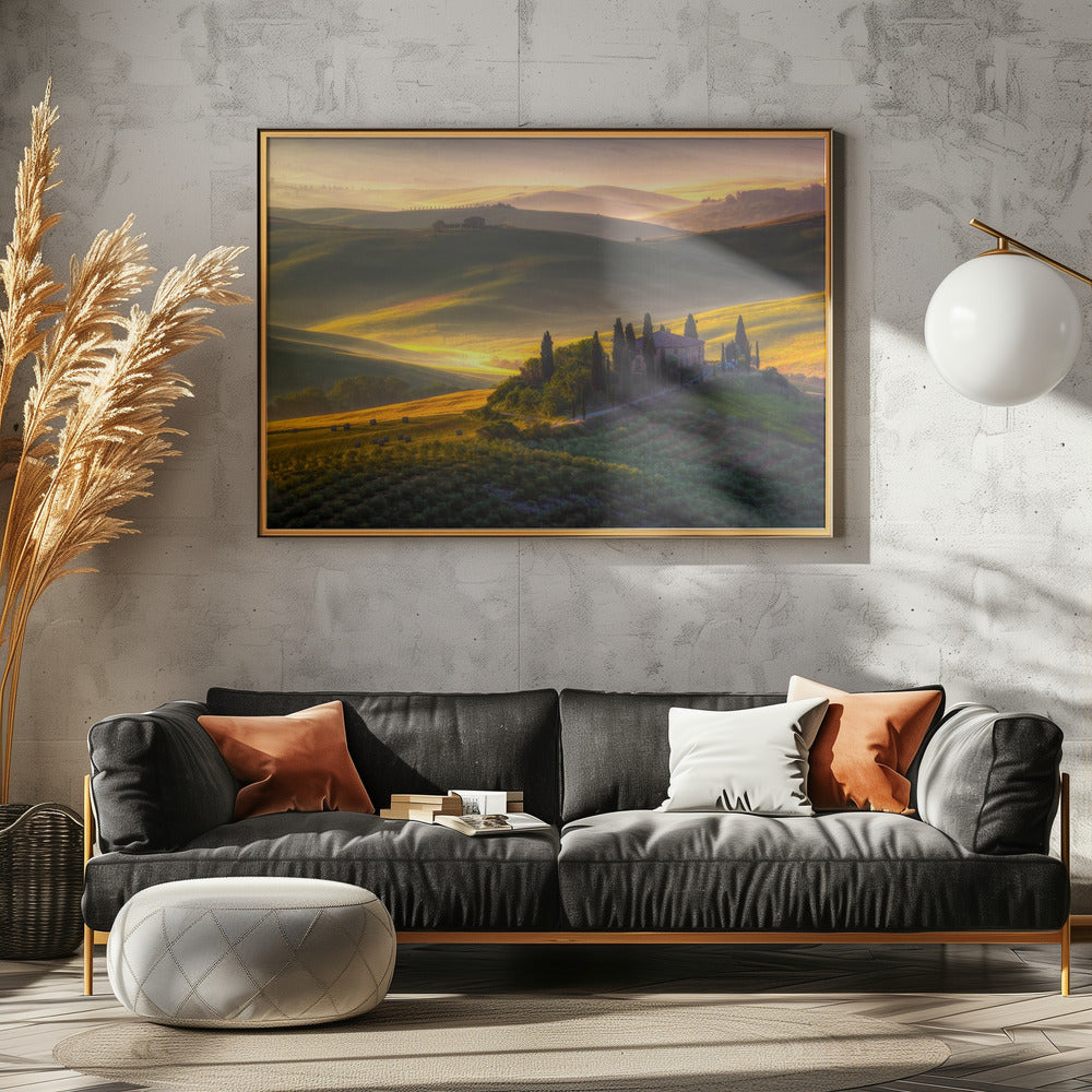 Von Grün und Gold | Poster