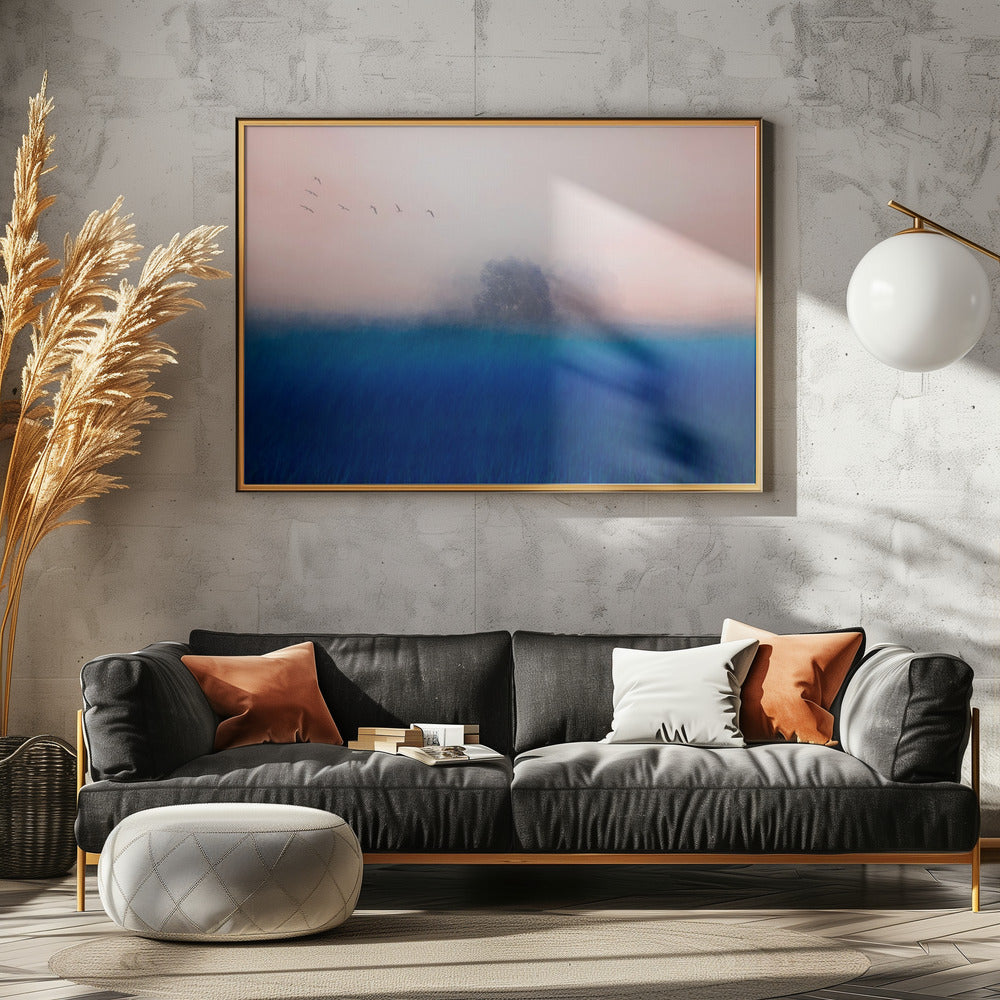 The Tree on the Blue | Canvas