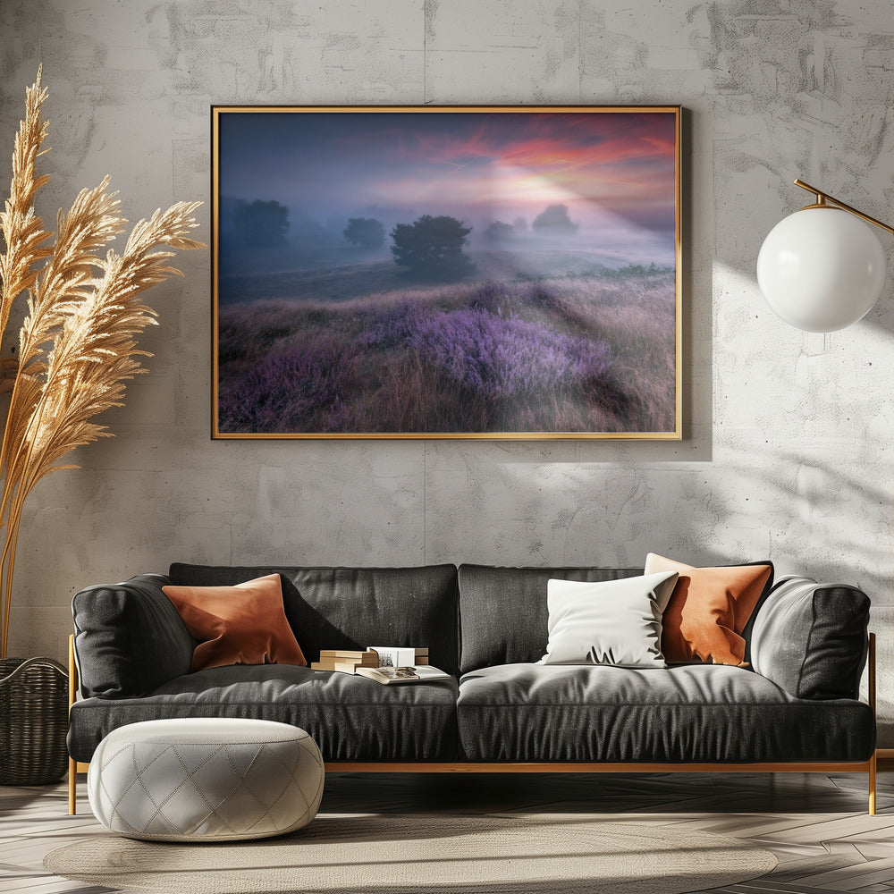 „Die Farben der Heide“ | Poster