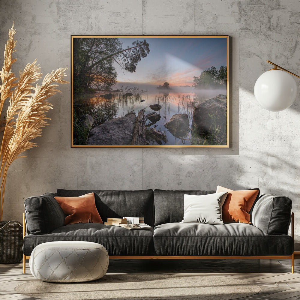 peaceful morning | Poster