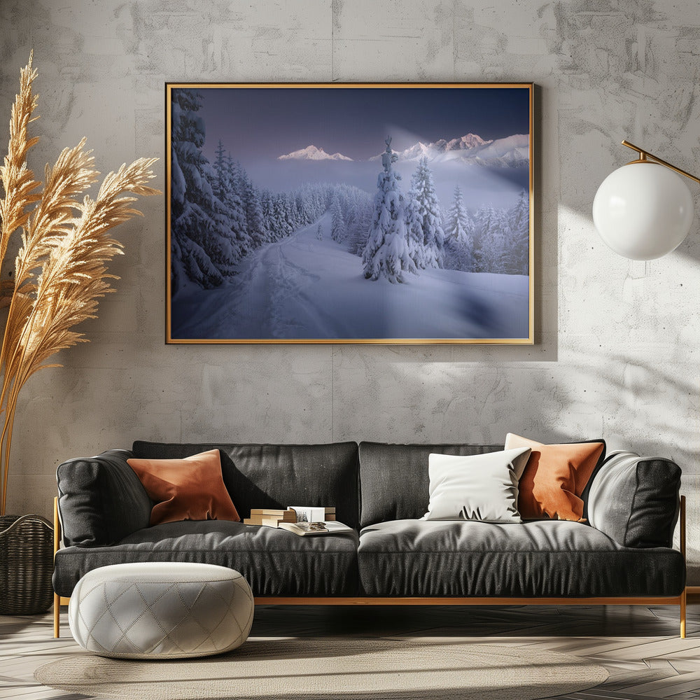 Im Winter | Leinwand