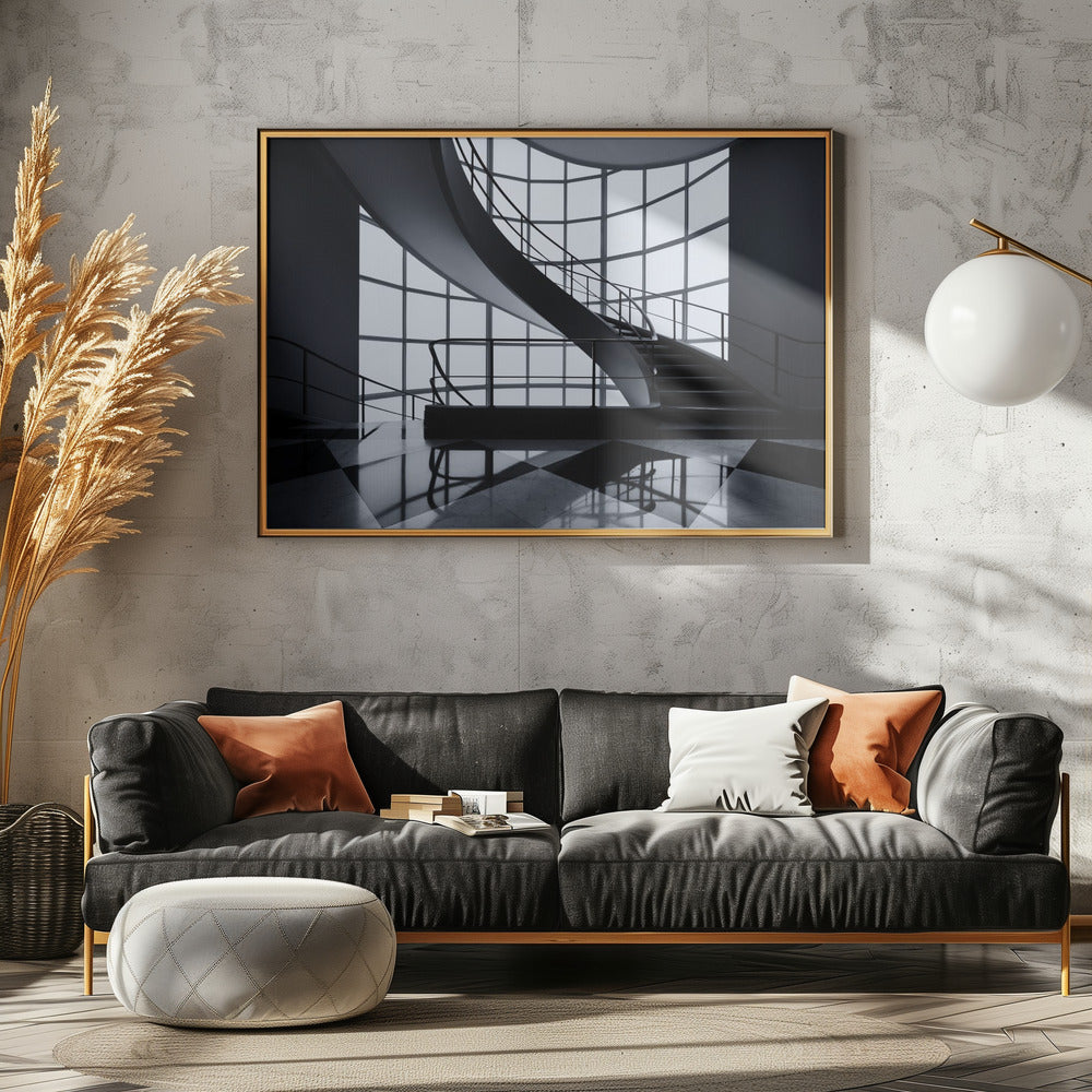 Der anmutige Aufstieg | Leinwand