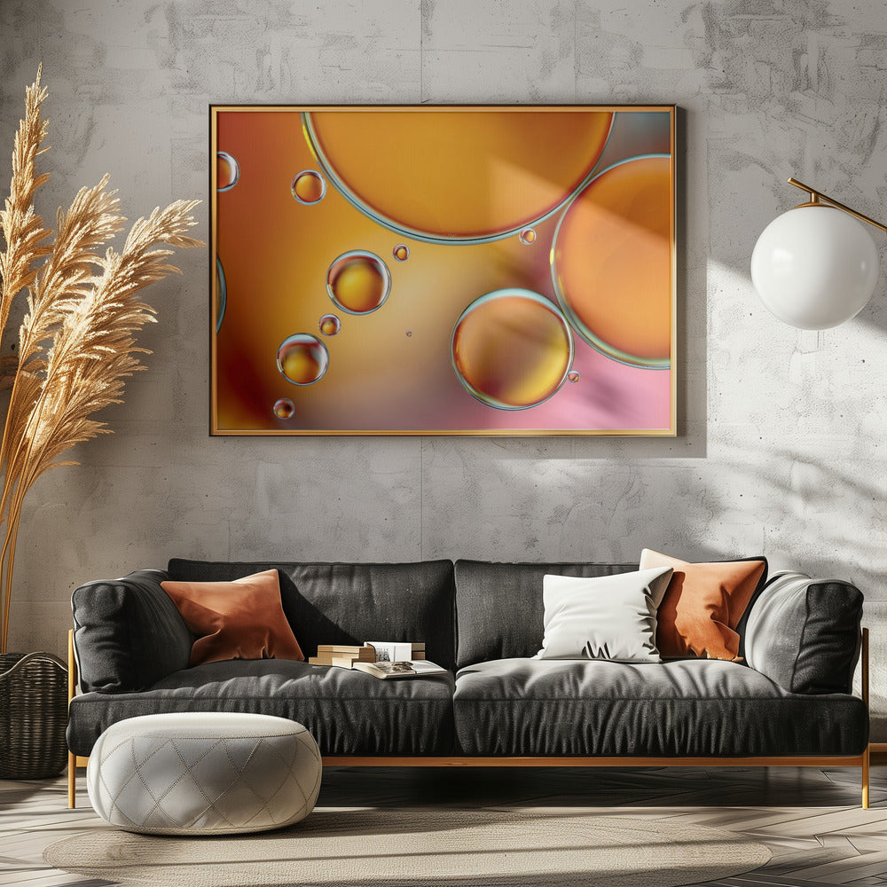 Öl und Wasser | Leinwand