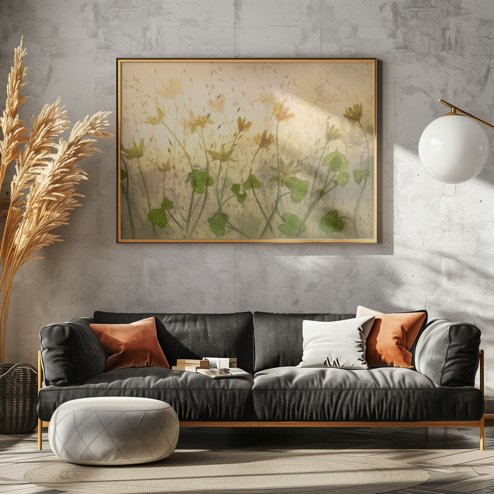 Sunny flowers | Poster