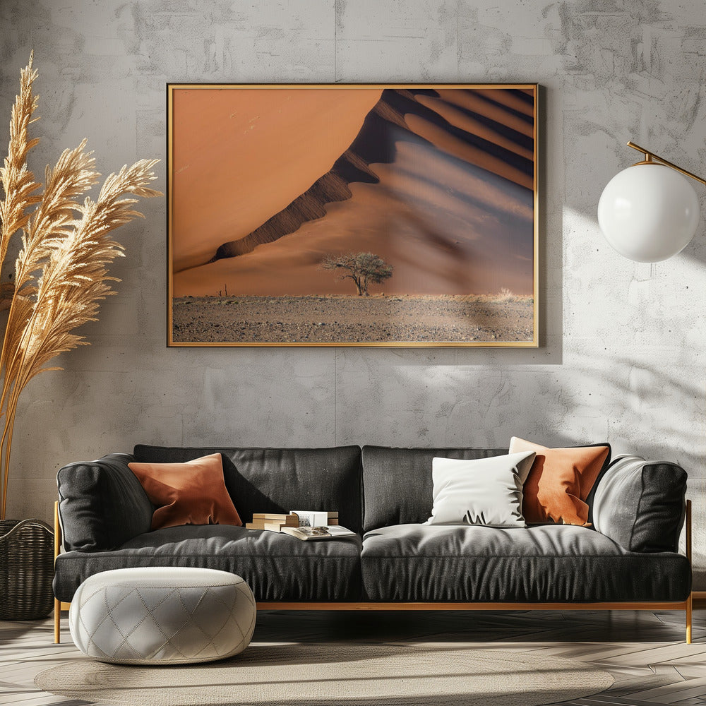 Die Düne und der Baum | Poster