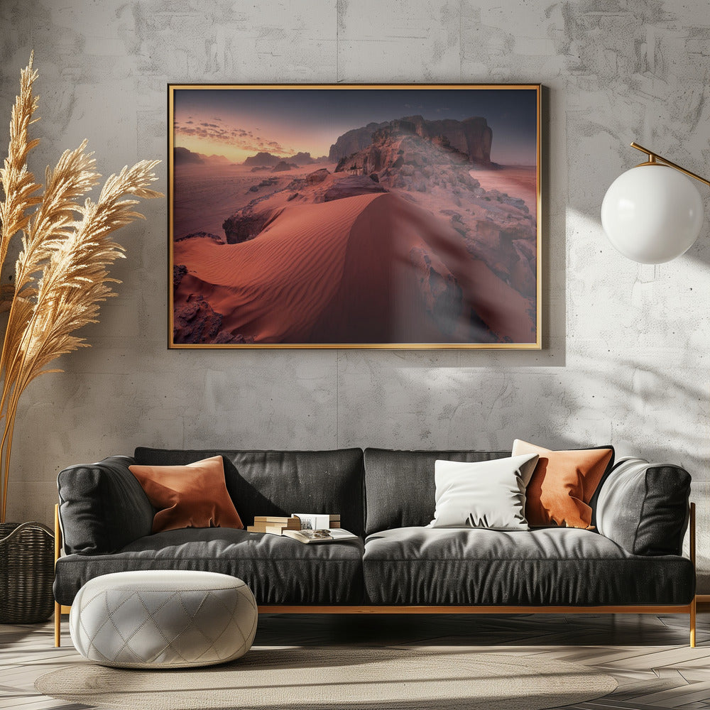 Rote Sanddüne | Poster